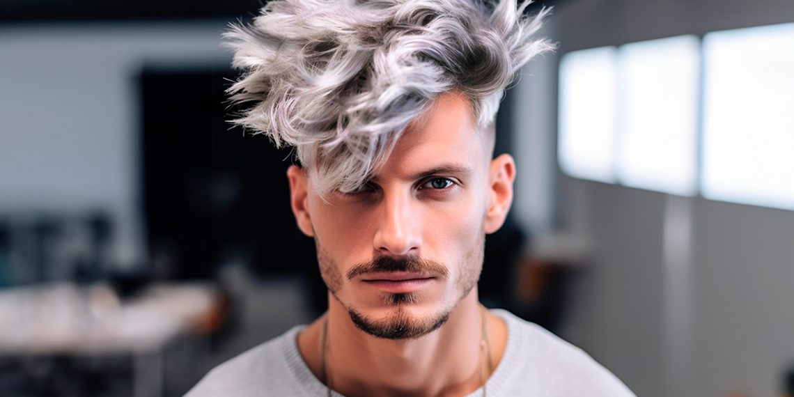 Estas son todas las tendencias de mechas blancas para hombre