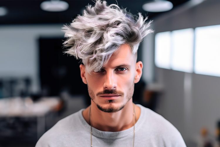 Estas son todas las tendencias de mechas blancas para hombre