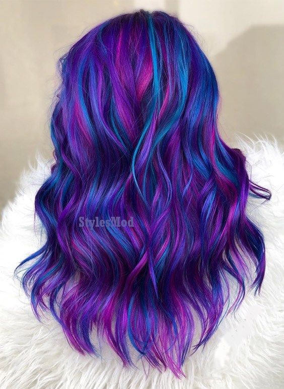 Las mejores ideas de colores fantasía para el pelo