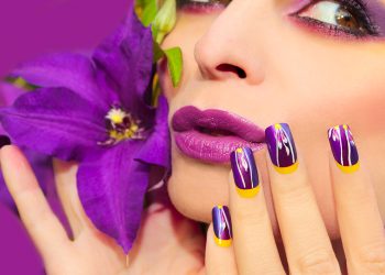 ideas de manicuras que se inspiran en uñas con flores