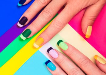 Estas ideas de manicura francesa de colores enamoran a todas