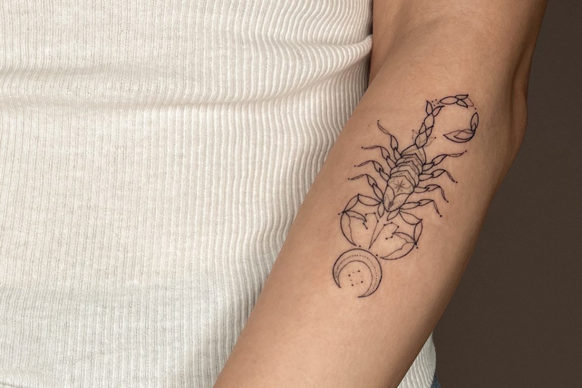 Significado e ideas de los tatuajes de escorpiones