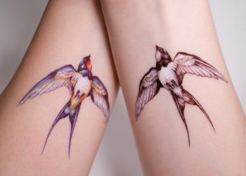 Te contamos la historia de los tatuajes de golondrinas