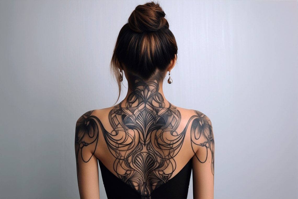 Inspírate con estas ideas de tatuajes en la espalda para mujer