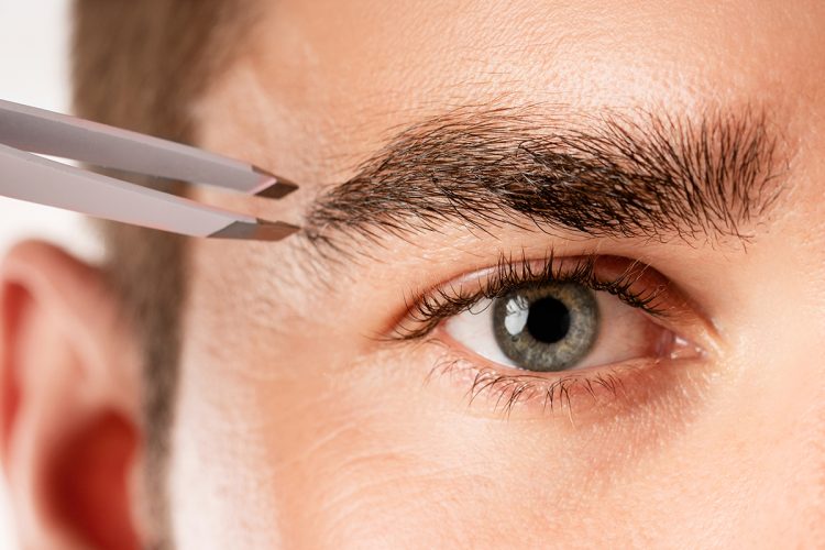 Depilación de cejas en hombres: consejos