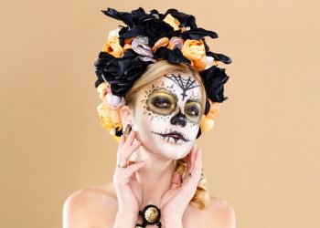 Maquillaje de Catrina para Halloween: paso a paso