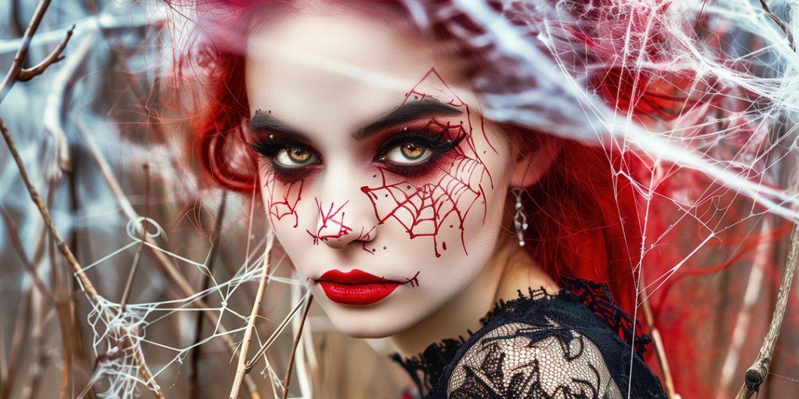 Maquillaje de araña para halloween: 4 ideas