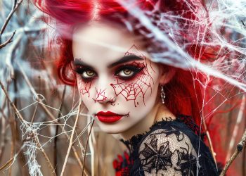 Maquillaje de araña para halloween: 4 ideas