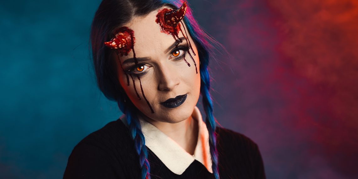 Maquillaje de demonio para Halloween: paso a paso