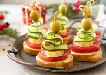 Te aseguramos que estos aperitivos saludables de Navidad.